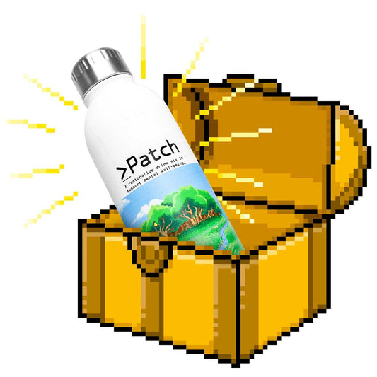 Patch Water Bottle
